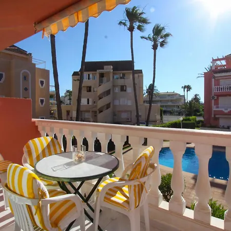 شقة Jazmines Con Piscina A Un Paso Del Mar By Costablancarent دينايا