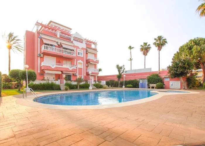 Jazmines Con Piscina A Un Paso Del Mar By Costablancarent